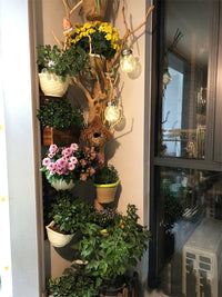 Artificial Vine Pipe Cover for Balcony and Indoor Decoration