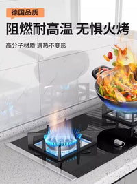 Kitchen Oil-Proof Static Cling Wall Protector Film High-Temperature Resistant Wallpaper