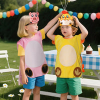 Kids Animal Costume Set with Headpiece for Stage Performance