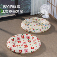 Pet Cooling Mat for Cats and Dogs, All-Season Breathable Ice Pad for Summer Relief