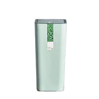 Slim Press-Top Trash Can for Bathroom, Bedroom, Kitchen, and Living Room