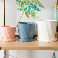 Thickened Round Plastic Plant Pot Saucer for Indoor/Outdoor Use
