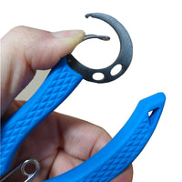 Titanium Plated Fishing Pliers, Straight Nose Lure Pliers, Split Ring Pliers, Hook Remover, PE Line Cutter
