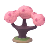 Japanese Style Cherry Blossom Tree Dollhouse Miniature Landscape Decor Resin Ornament