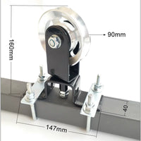 Silent Pulley Wheel for DIY Lat Pulldown and Bicep Curl Fitness Equipment