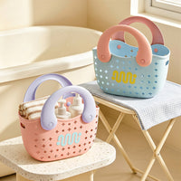 Dopamine Portable Shower Caddy Basket for Dorm and Bathroom Toiletries Storage