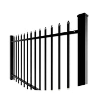 Zinc Steel Fence for School Playground, Courtyard, and Kindergarten Security