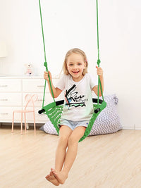 Hand-Woven Indoor/Outdoor Swing Chair for Kids & Adults