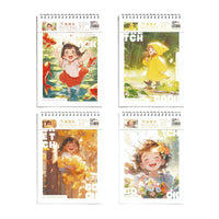 Sketchbook A4 Thickened Drawing Pad Art Paper for Kids Painting Graffiti Marker Pen Use