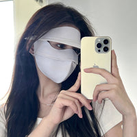 Women's Summer UV Protection Face Mask with Neck Gaiter and Hat