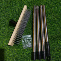 Detachable Steel Wire Brush Set for Moss and Rust Removal on Floors and Patios