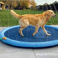 Foldable PVC Pet Sprinkler Pad Dog Bathing Pool