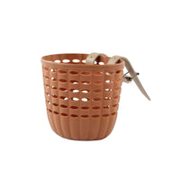 Cute Cartoon Kids' Bike Pumpkin Woven Basket Front Handlebar Storage for Stroller Scooter