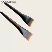 GOGORHEA Professional Crescent Foundation Brush Set - Seamless Application, Non-Absorbent Fibers