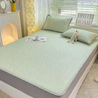 Summer Cooling Ice Silk Mat Set - Foldable & Washable