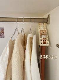 Multi-functional Belt and Tie Hanger Organizer for Wardrobe