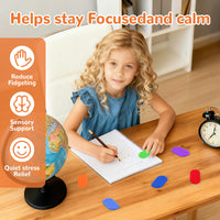 Sensory Fidget Silicone Texture Strips for Stress Relief