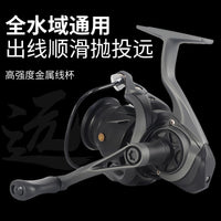 Spinning Fishing Reel with Carbon Rocker Arm for Saltwater and Lure Fishing