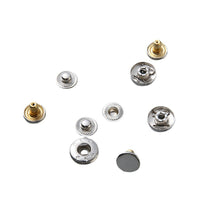 Copper Snap Fasteners for Garments - 633/655/831 Metal Press Studs for Jackets
