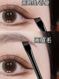 Precision Eyeliner and Eyebrow Brush Set for Detailed Eye Makeup