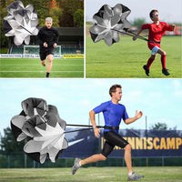 Agility Training Resistance Parachute for Speed, Core Strength, and Explosive Power - Soccer & Athletic Training Equipment