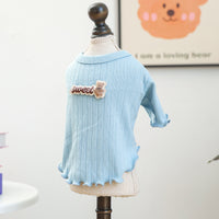 PETCIRCLE Pet Dog Cat Sweet Bear Knitted Sweater for Small Puppies