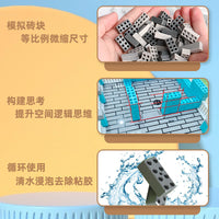 DIY Miniature Building Model Kit for Kids - Castle Construction Toy