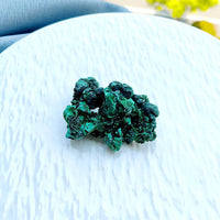 Natural Malachite Raw Crystal Mineral Specimen Irregular Azurite Stone Ornament