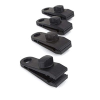 Outdoor Tent Tarp Clips with Bungee Balls for Camping and Awnings