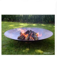 Outdoor Camping Garden Fire Pit Brazier Wood Burning Stove for Patio Backyard Bonfire