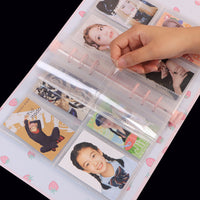 A5 Card Holder Binder with Hard Cardboard Cover for Kpop Photocards and Collectibles