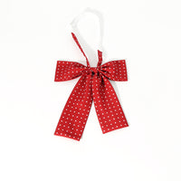 JK Polka Dot Flat Bow Tie for Women - Japanese School Uniform Style