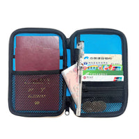 Multi-functional RFID Blocking Passport Holder & Card Wallet for Travel