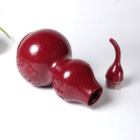 Cinnabar Gourd Ornament for Home and Office Decor