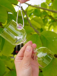 Mini Crystal Singing Bowl Chime for Meditation and Relaxation