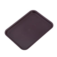 Rectangular Plastic Serving Tray for Home, Commercial, and Kindergarten Use