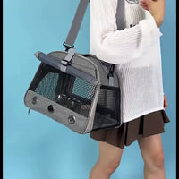 Portable Bird Carrier Travel Cage for Parrots Cockatiels Budgies Mynah Peony Sun Conure