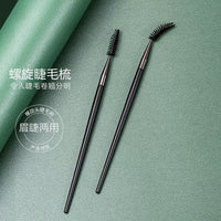 Bendable Eyelash and Eyebrow Spoolie Brush for Makeup Application