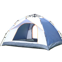 Automatic Pop-Up Camping Tent for 3-4 People - Waterproof, UV Protection, Mosquito Net