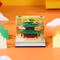 3D Paper Carving Art Notepad - Chinese Cultural Landmark Souvenir Gift