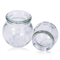 Thickened Glass Cupping Cups for Home and Professional Use, Explosion-Proof High-Quality Cupping Therapy Set