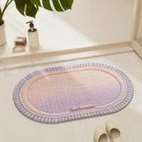 Diatomaceous Earth Bath Mat Quick Dry Absorbent Non-Slip Shower Floor Mat