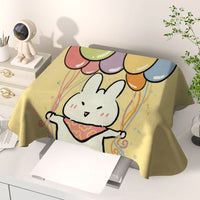 Creative Pet Print Refrigerator Dust Cover Air Fryer Microwave Oven Dust Cloth