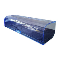 Customizable Arc-Shaped Heat-Bent Acrylic Protective Cover for Medical Equipment