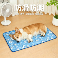 Washable Pet Bed for Dogs and Cats, Indoor/Outdoor Non-Slip Pet Mat, All-Season Dog Cat Cushion