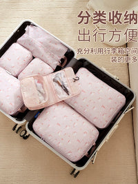 Travel Compression Packing Cubes for Luggage, Portable Clothes Organizer Bags