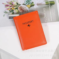 RFID Blocking Travel Wallet Passport Holder for Men and Women, Multi-functional Document Organizer with Ticket Slot