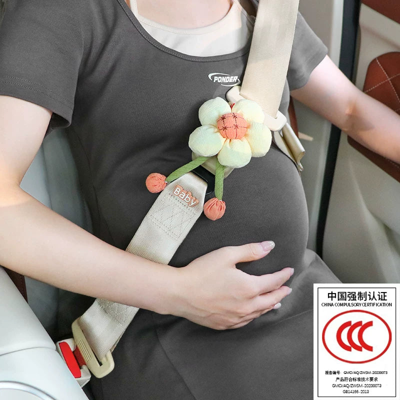 Maternity Car Seat Belt Adjuster for Pregnant Women, Abdomen Protection, 36cm Length