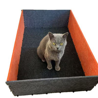 Pet Whelping Box Indoor Puppy Kitten Playpen Anti-Escape DIY Thickened Scratch-Resistant All-Season Pet Bed
