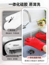Kochblume Silicone Heat Resistant Oven Mitts for Baking and Cooking